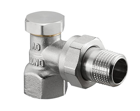Вентиль на обратную подводку Oventrop Combi 2, 3/4", угловой, никелир., 1091063 - фото анонса