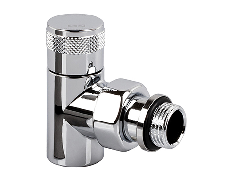 Запорный клапан SR Rubinetterie Tondera 1/2", угловой, хром, 0670-1500C000 - фото анонса