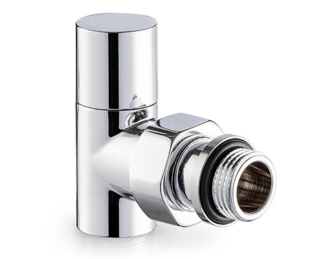 Вентиль угловой, ручной 1/2" цвет хром, 0774-1500C000 - фото анонса